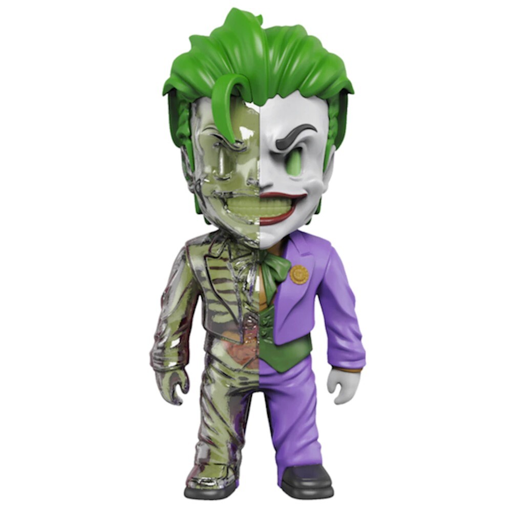 

Фигурка DC Comics Mighty Jaxx 4D XXRAY Joker, фиолетовый/зеленый