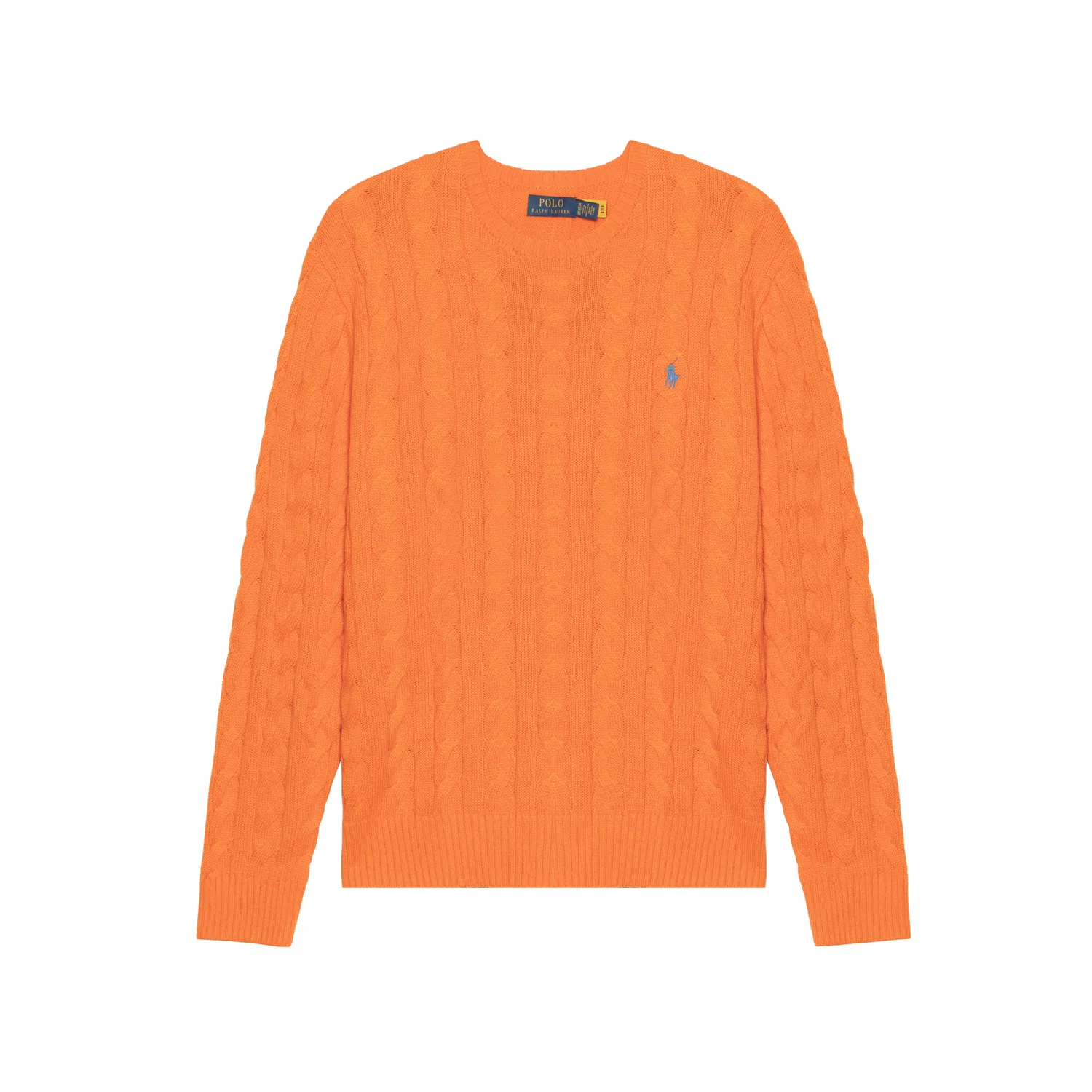 Мужской свитер оранжевый Polo Ralph Lauren