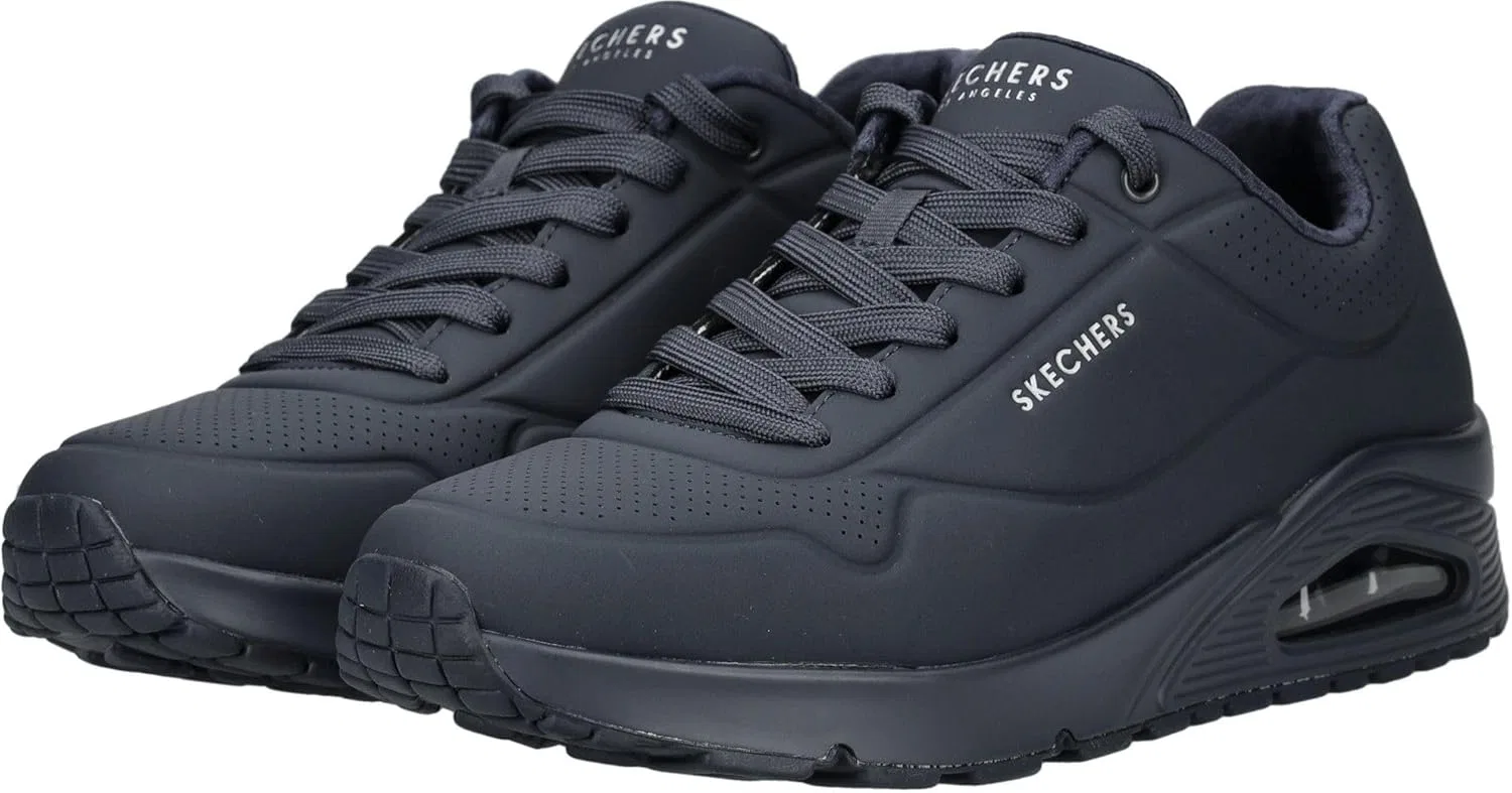 Мужские кроссовки Skechers UNO-Stand on Air, Dark Navy Blue — фото 3