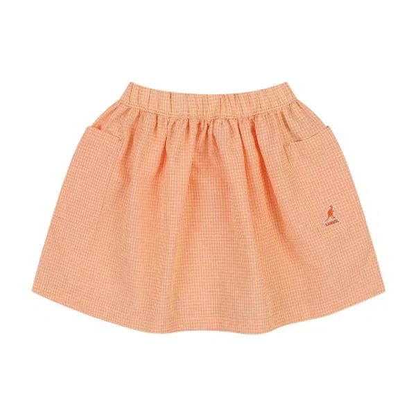 Юбка с клетчатым принтом, rb 2105 Kangol Kids, желтый