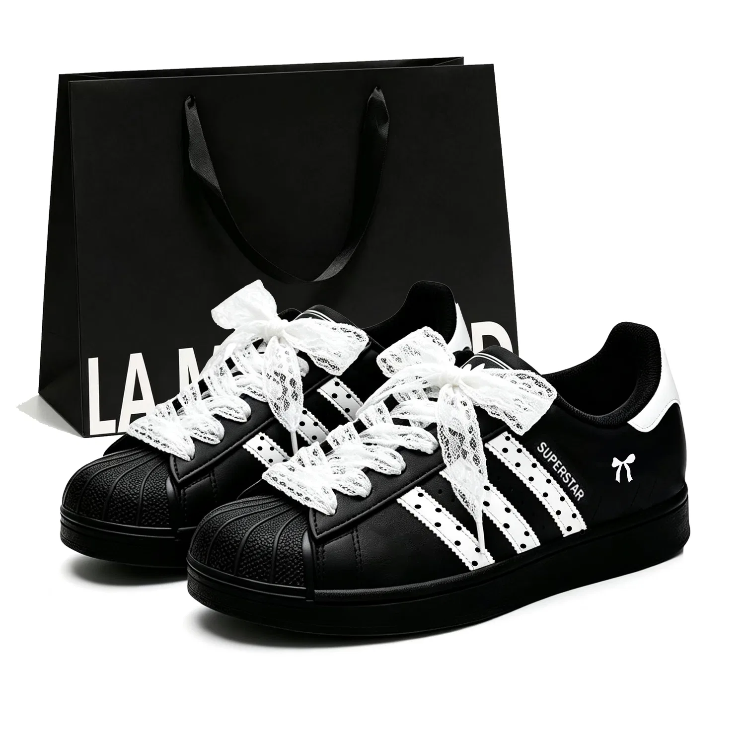 Детские кеды для скейтбординга Superstar 2 Adidas Originals, Black