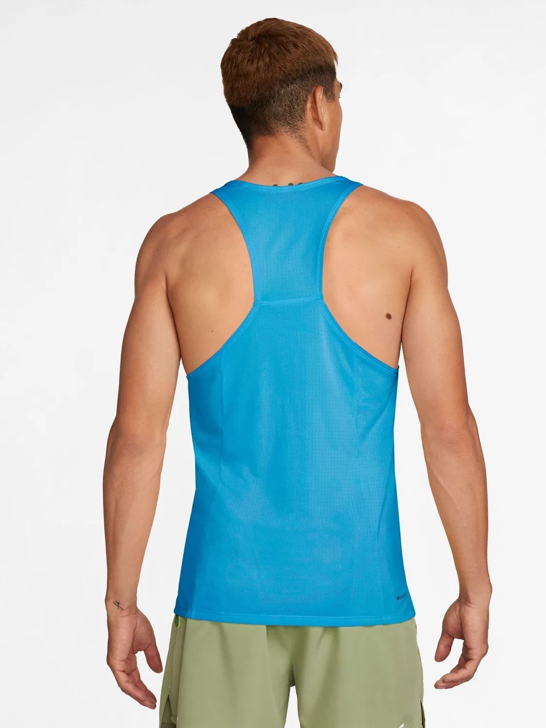Жилет беговой Nike Fast Dri-FIT, Current Blue — фото 2