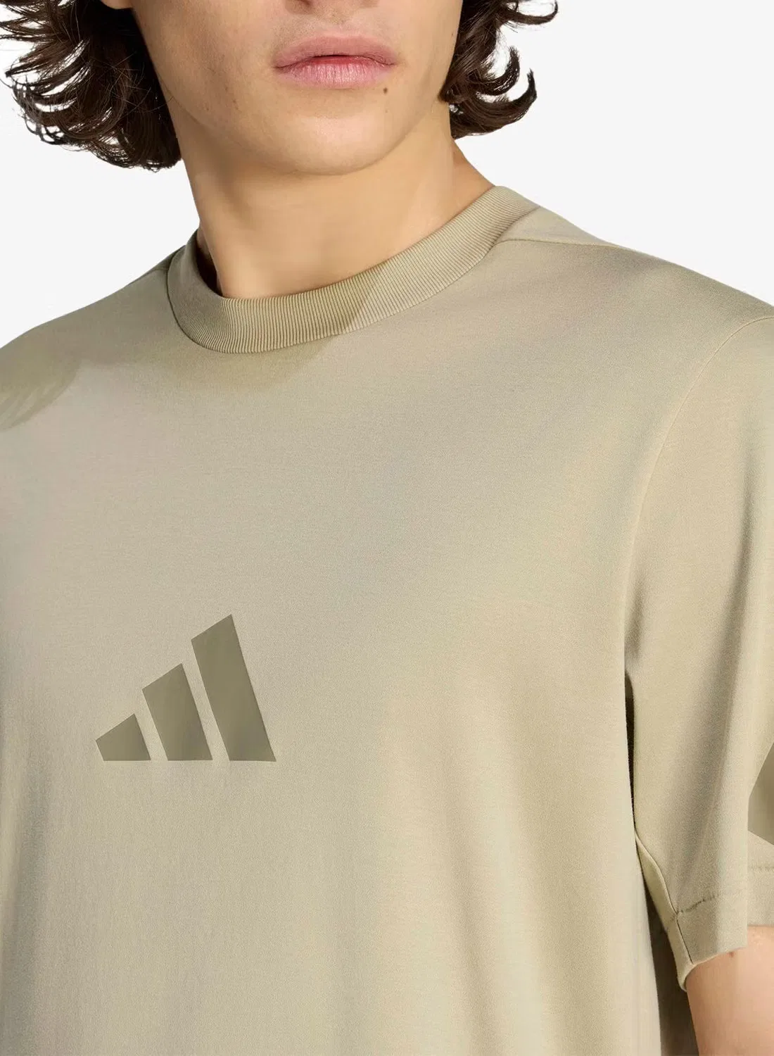 Футболка с принтом Z.N.E. Adidas, белый — фото 3
