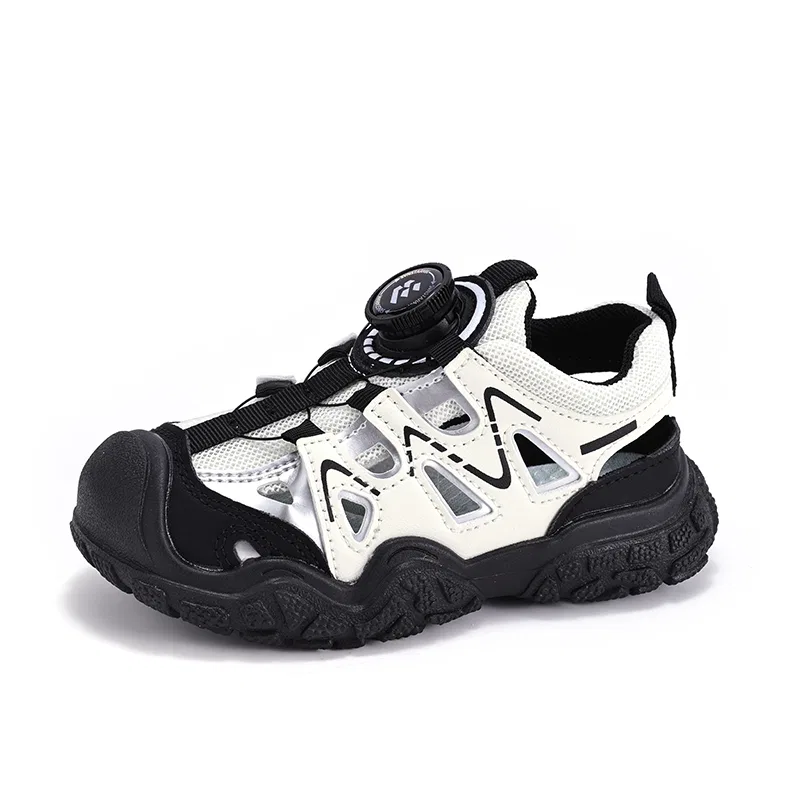 Детские сандалии из искусственной кожи VENICEW, Black