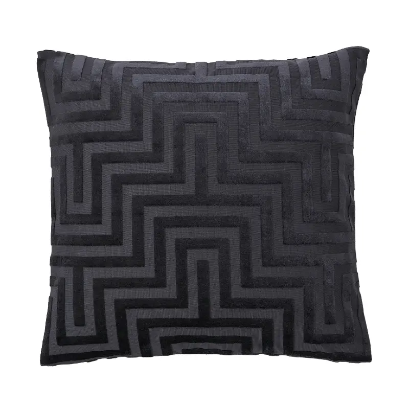 

Чехол для декоративной подушки H&M Home Velvet, серый
