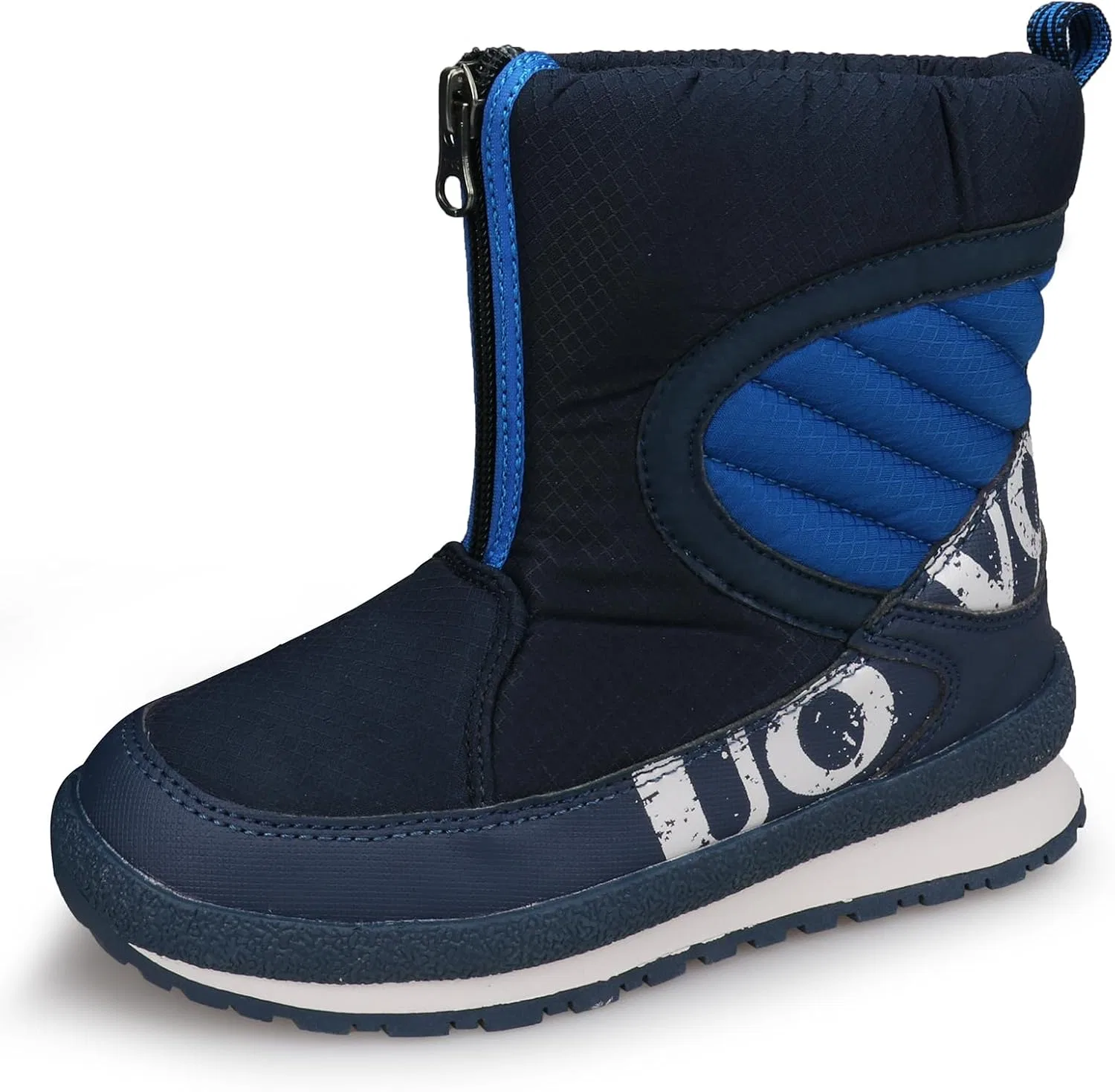 Детские зимние ботинки с мехом UOVO, Navy Blue