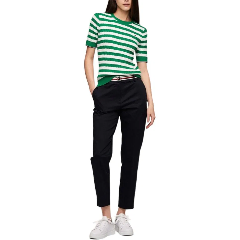 Женская футболка с коротким рукавом Tommy Hilfiger, Green