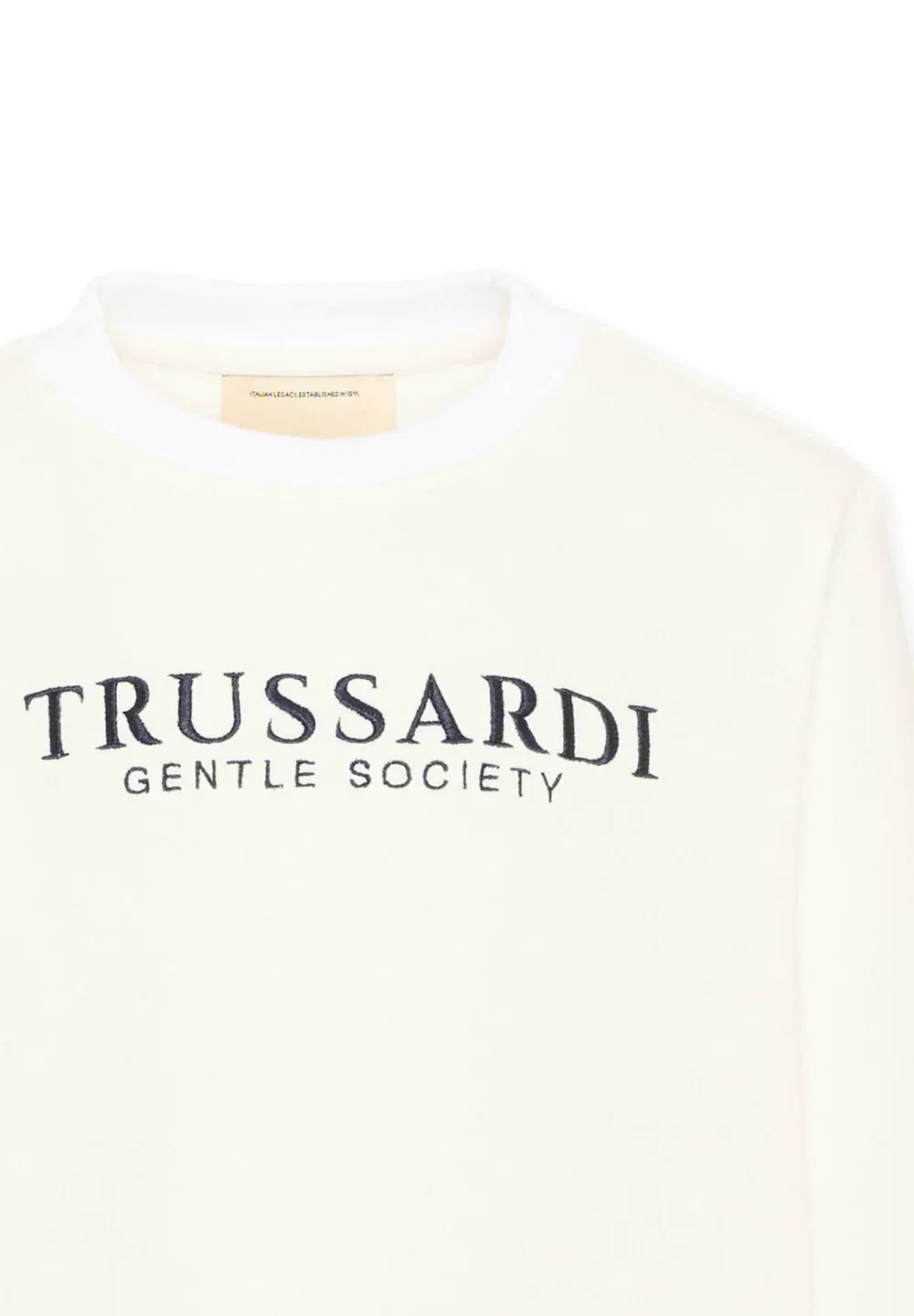 Фелпа - толстовка Tru Trussardi Junior, Ivory — фото 3