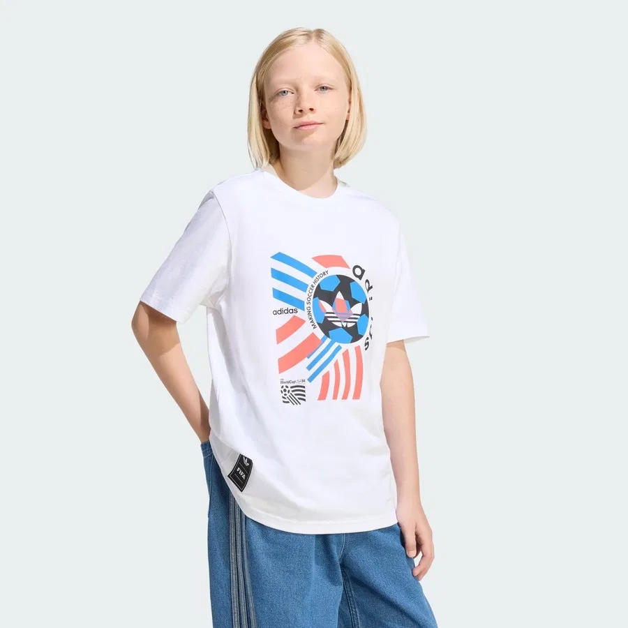 Футболка с графическим принтом Originals KD7884 adidas, Aurora