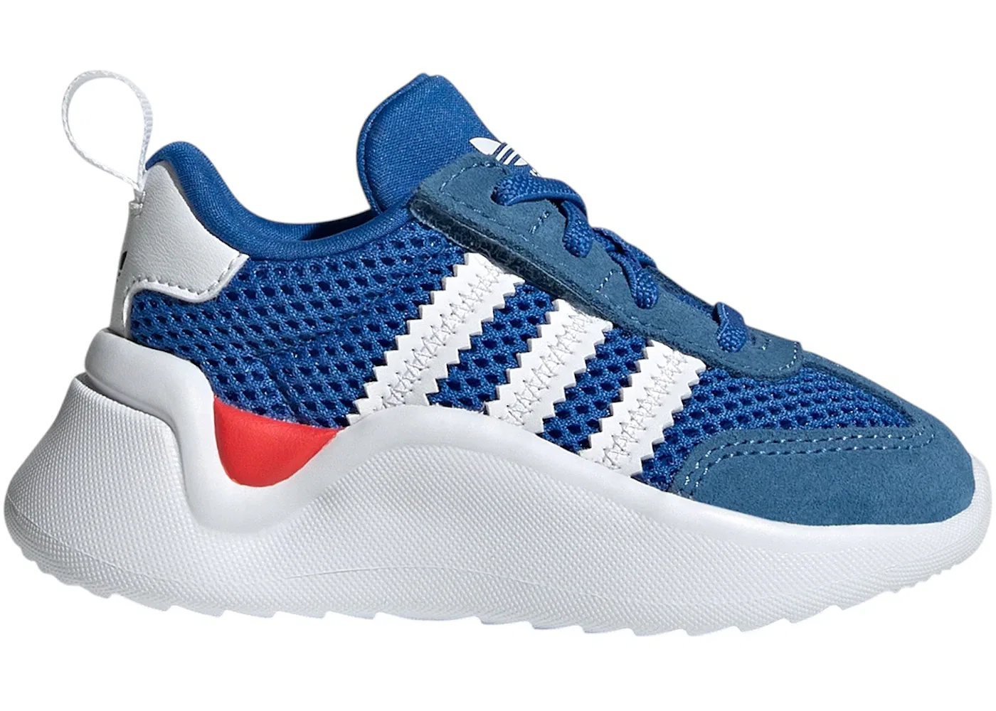 Детские кроссовки Lifestyle Adidas adiFOM 70s Comfort Closure, Blue Cloud White Trace Royal