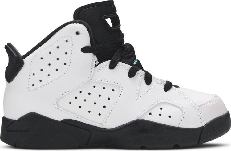 

Кроссовки Air Jordan 6 Retro PS Hyper Jade, белый