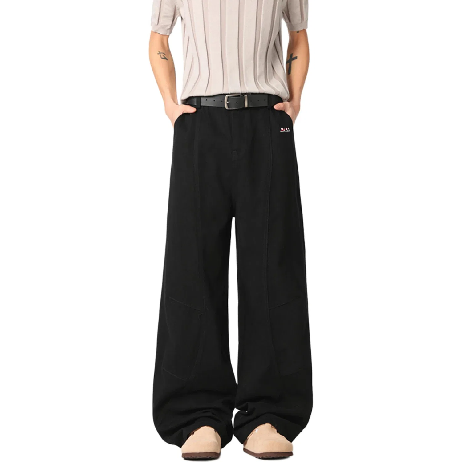 Детские джинсы свободного кроя Wide Leg Pants WARRIOR — фото 4