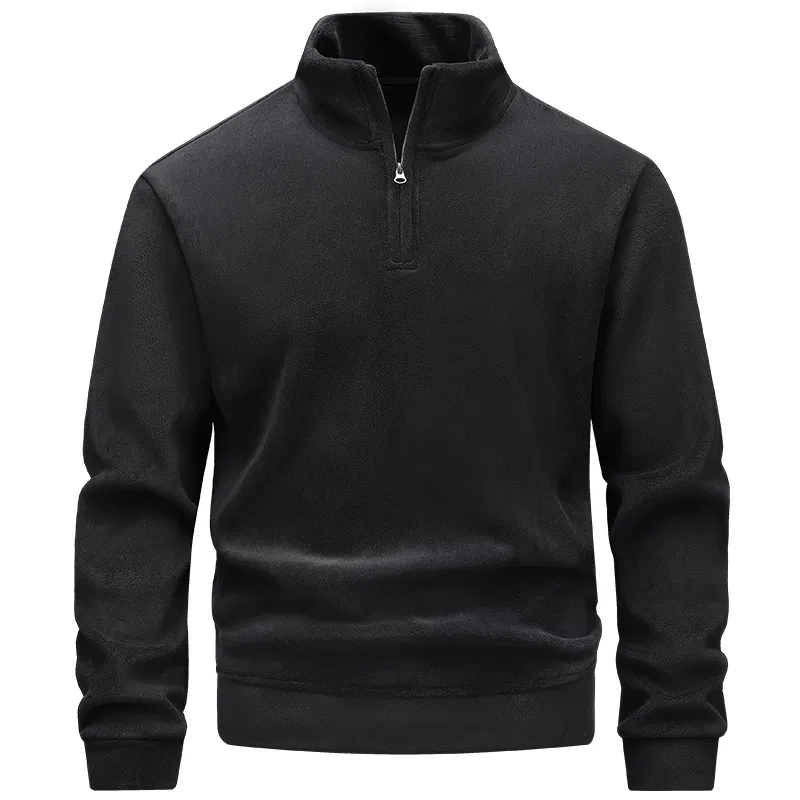 Детский свитшот с воротником-стойкой JEEP SPIRIT, Black