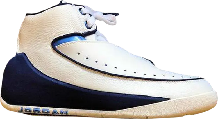 

Кроссовки Nu Retro Air Jordan 2 White Midnight Navy, белый, Белый;серый, Кроссовки Nu Retro Air Jordan 2 White Midnight Navy, белый