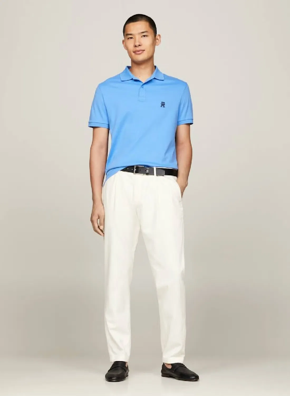 Брюки чинос зауженные Harlem Tommy Hilfiger, кремовый