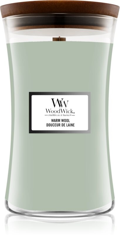 

Ароматическая свеча Woodwick Warm Wool