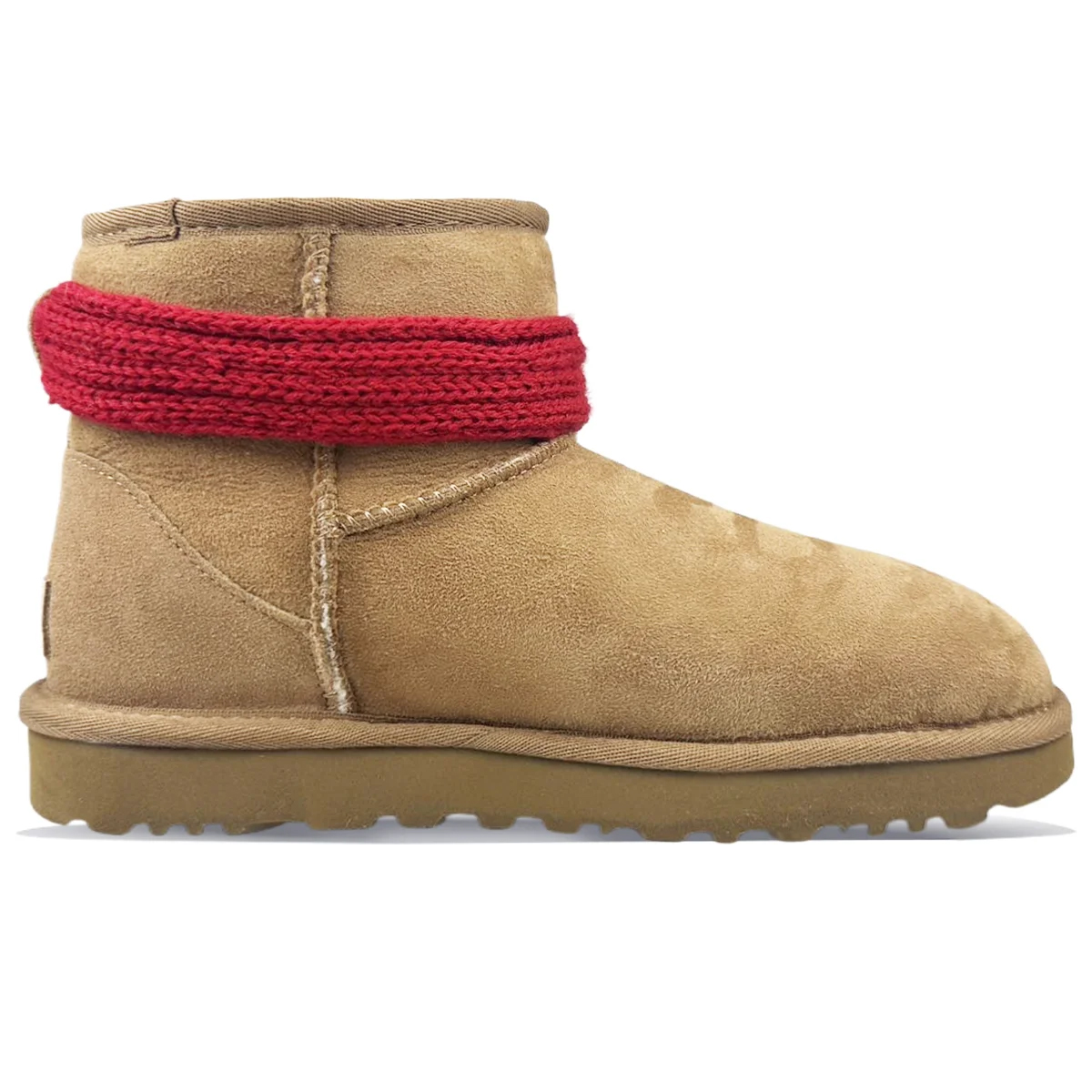 Угги UGG Classic Mini II с декором куклы, коричневый — фото 3