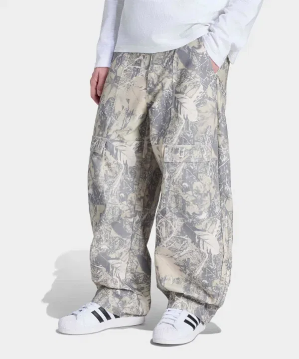 Штаны рабочие карго из канваса, Adidas, серый