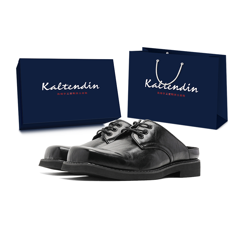 

Kaltendin Мужские противоскользящие закрытые тапочки черные, цвет Black[Box]