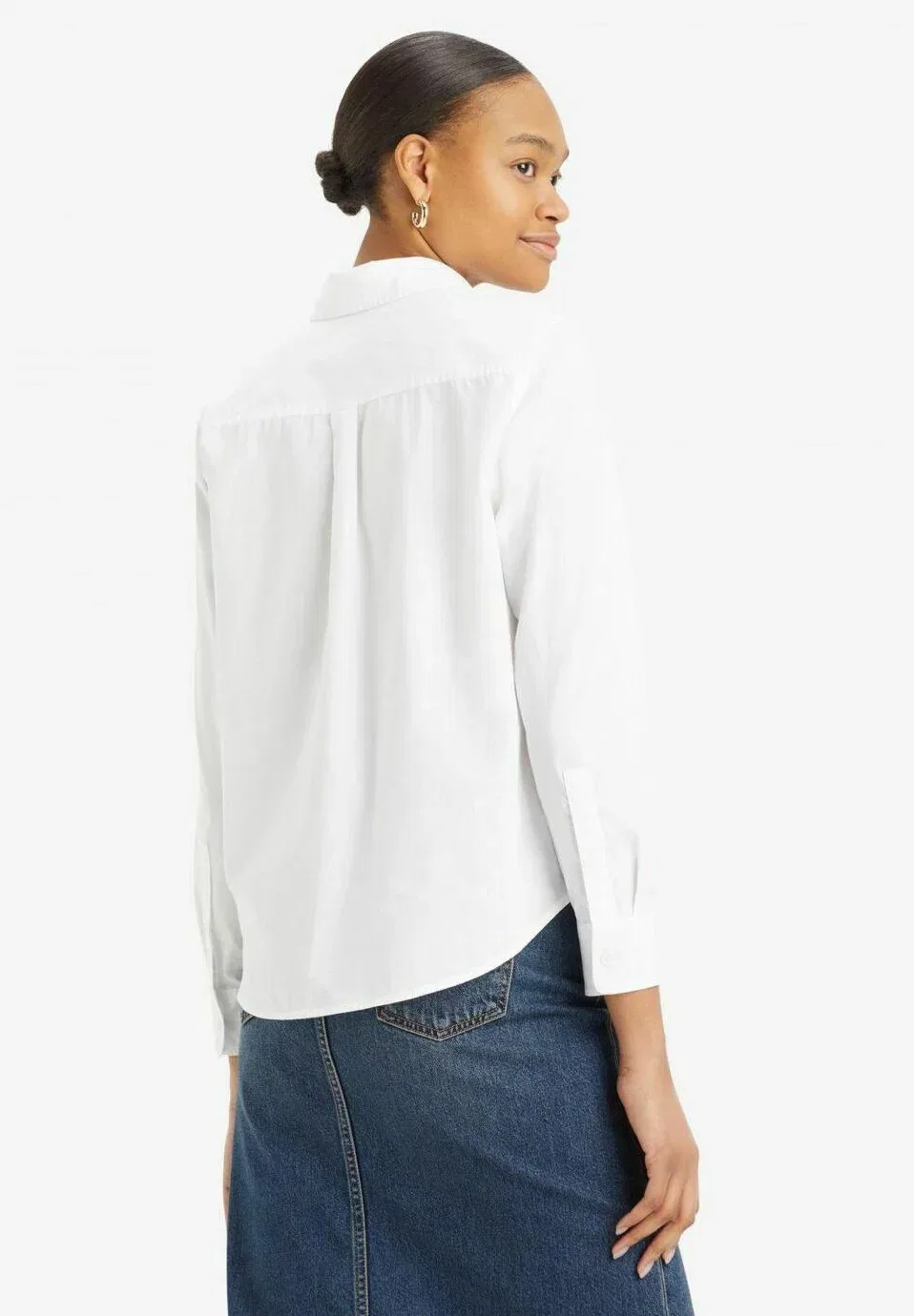 Яркая блузка на пуговицах Levi'S, Bianco — фото 2