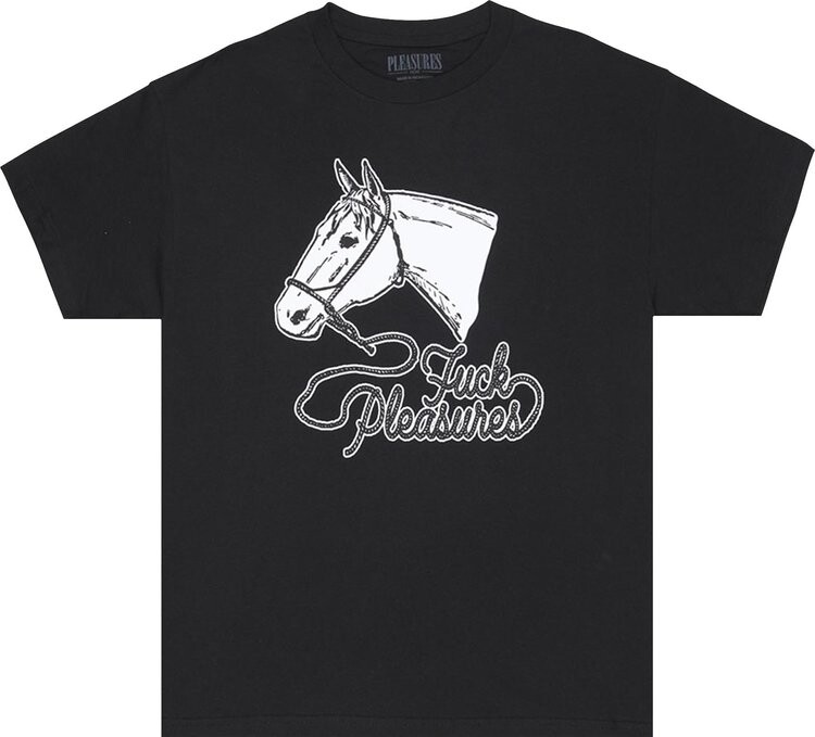 

Футболка Pleasures Pony T-Shirt 'Black', черный