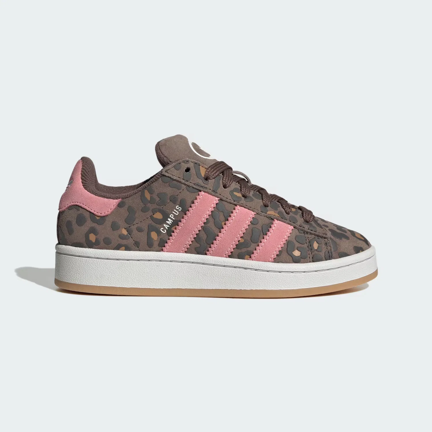 Детские кроссовки с принтом Campus 00s Adidas Originals, Earth Strata/Cloud White/Glow Pink