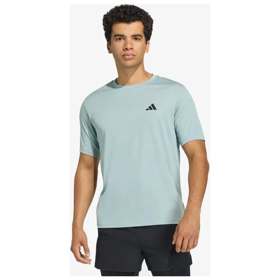 Футболка спортивная с коротким рукавом KD5462 Workout Essentials Base adidas, Бирюзовый — фото 2