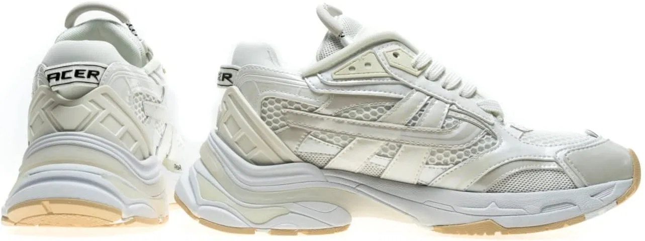Кроссовки ASH Race trainers, White — фото 4