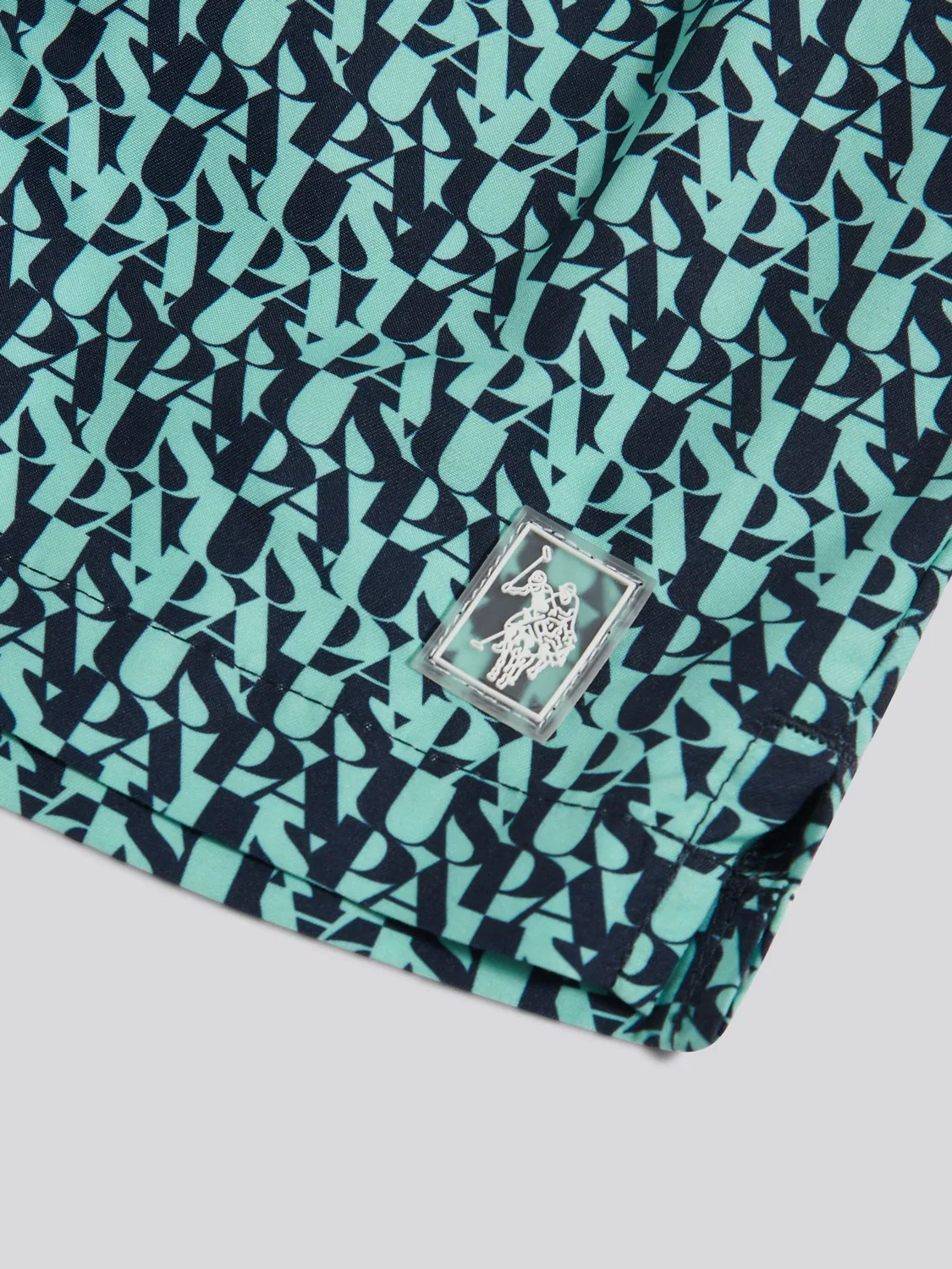 Плавки U.S. Polo Assn Repeat, зеленый — фото 3