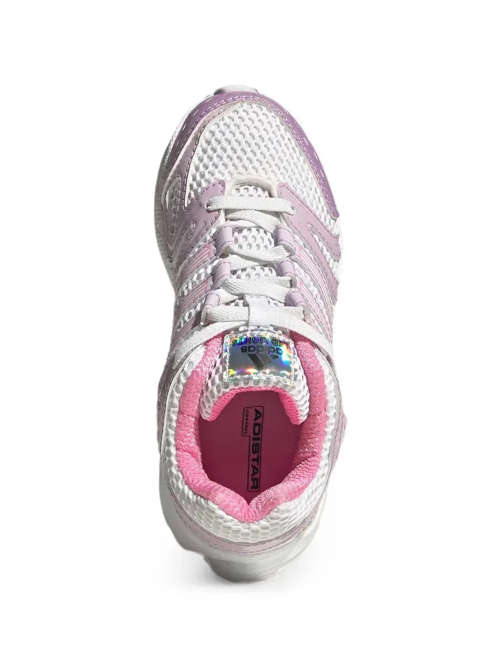 Кроссовки Adidas Kids AdiSTAR Control 5 со светодиодной панелью, белый — фото 4