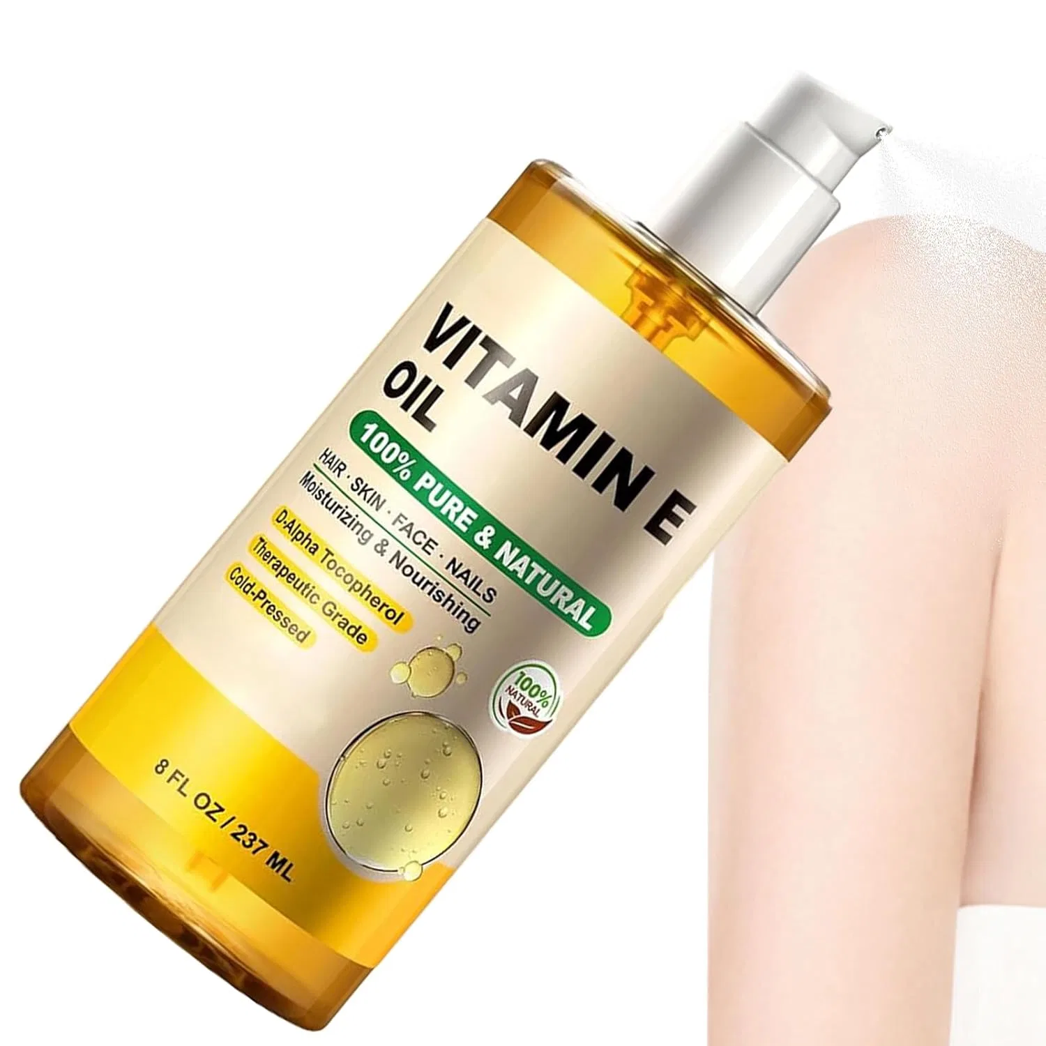 Увлажняющее осветляющее масло для тела 237 ml, Generisch