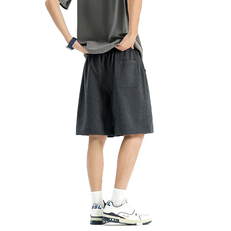 Детские джинсовые шорты унисекс Black Denim Shorts Unisex Thin MUSCLETECH — фото 4