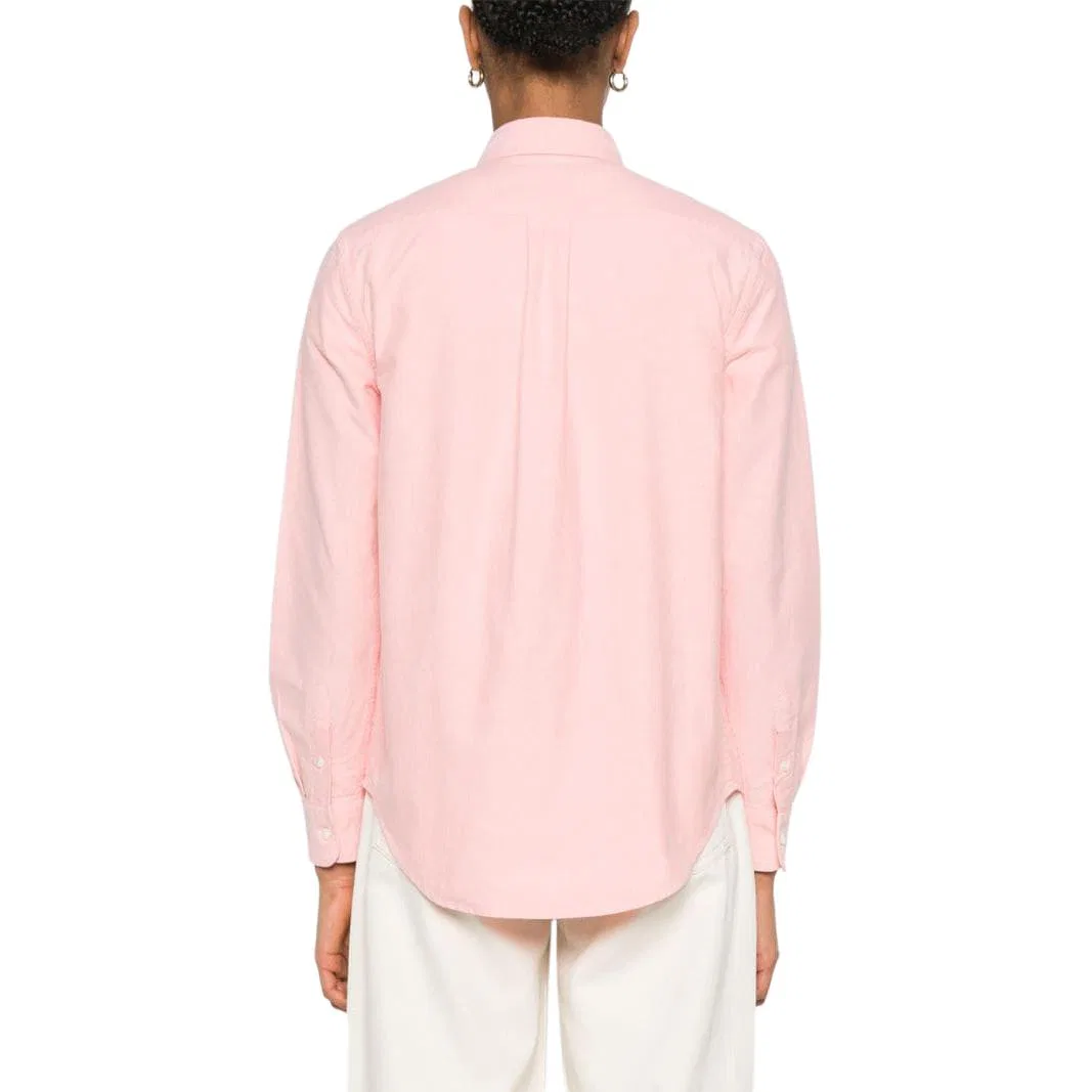 Женская рубашка Polo Ralph Lauren, Peach Orange — фото 4