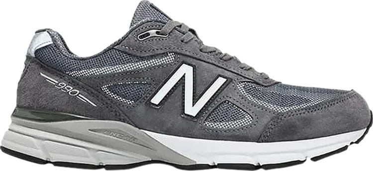 

Кроссовки New Balance 990v4 Made in USA 'Dark Grey', серый