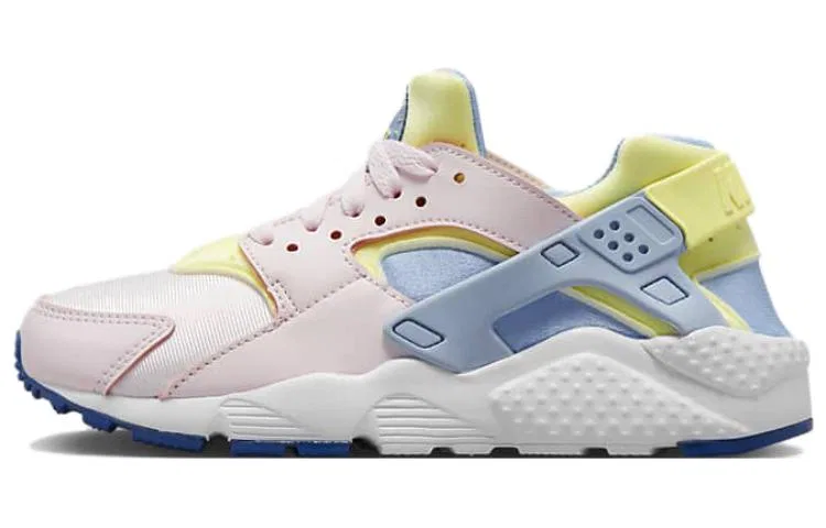 Детские кроссовки для бега с системой Huarache Huarache Run Pearl Pink Cobalt Bliss Nike, Pearl Pink Cobalt Bliss
