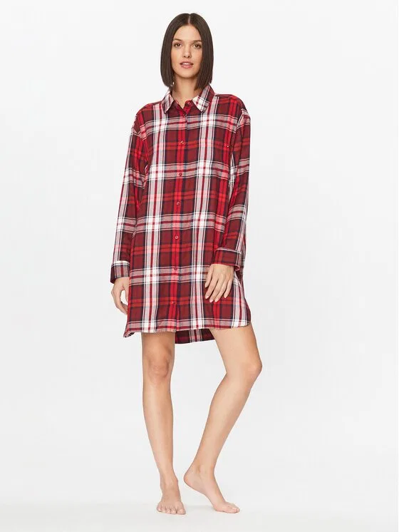 Ночная сорочка relaxed fit Tommy Hilfiger, красный