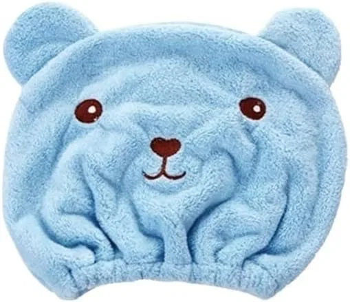 Шапочка для душа из микрофибры VONCYKI, 10 шт, Синий