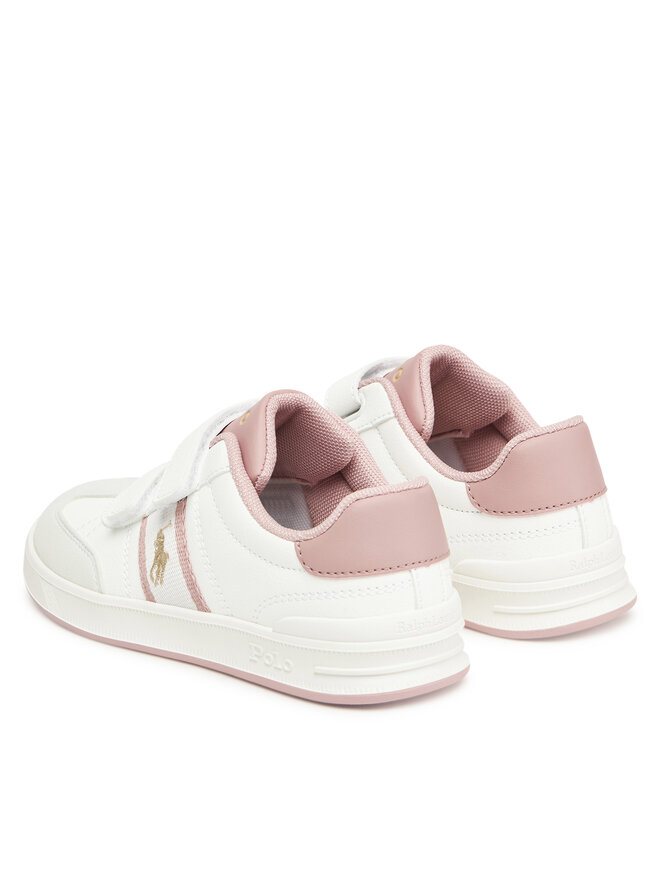 Кроссовки Heritage Court III T-Toe Ez RL03359101 Polo Ralph Lauren, белый — фото 3