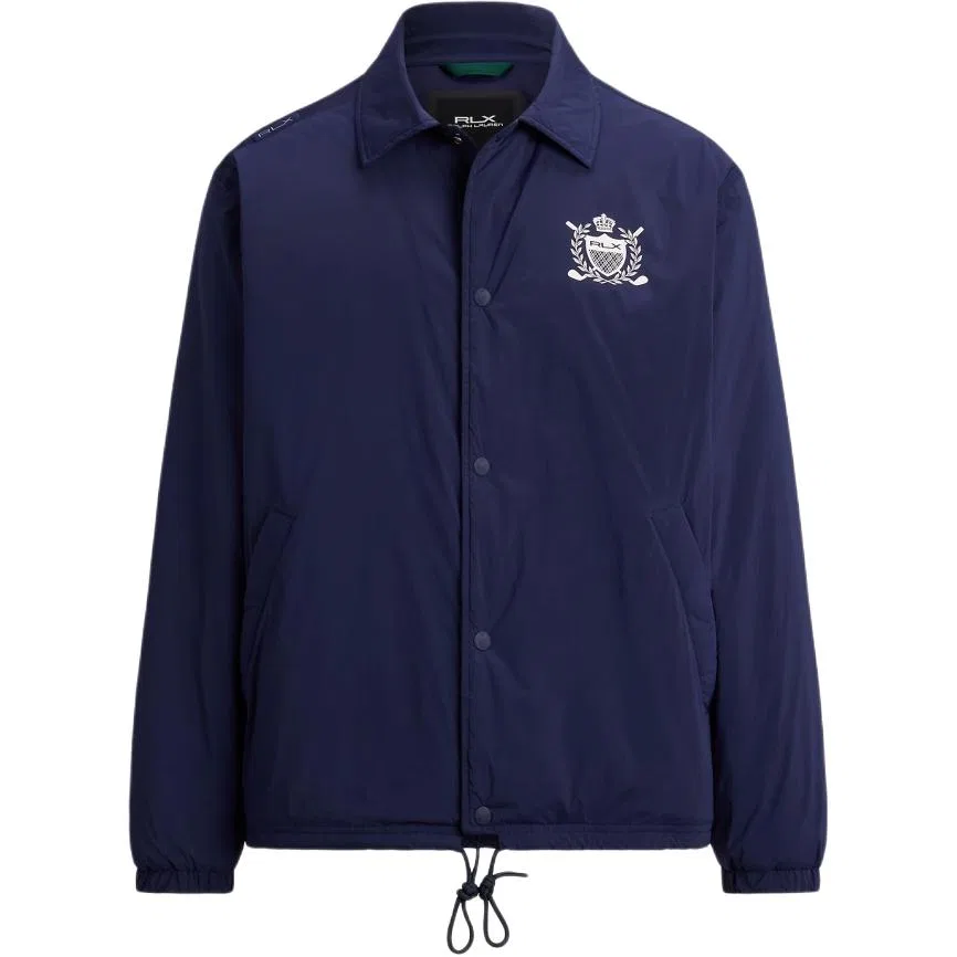 Мужской пуховик с отложным воротником Elegant Dark Blue Polo Ralph Lauren, Elegant Dark Blue