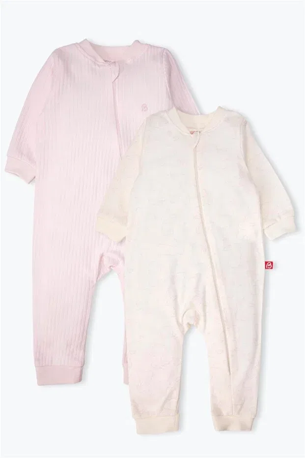 Детский комбинезон для девочек хлопковый Bebetto, Pink