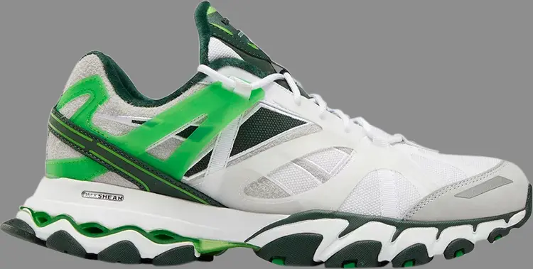 

Кроссовки cottweiler x dmx trail shadow 'electric green' Reebok, белый