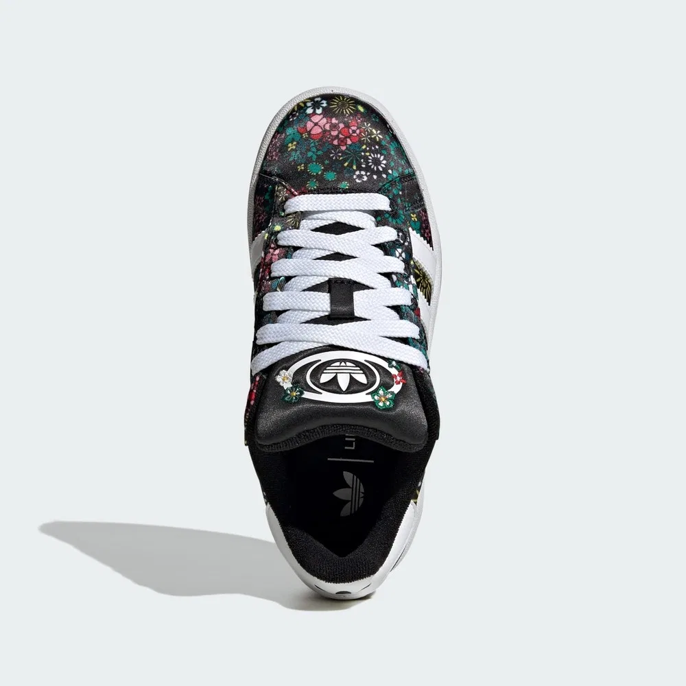 Детские кроссовки с цветочным принтом Liberty London Campus 00s adidas — фото 4