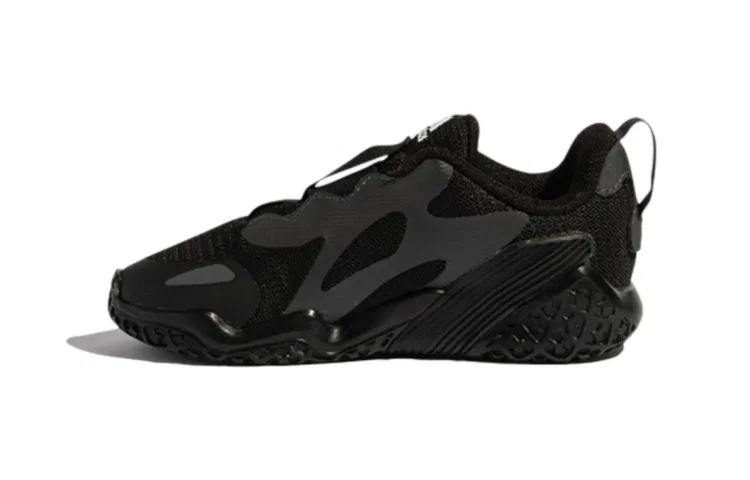 Детские кроссовки для малышей с дышащим верхом 4Uture Breathable Low top Toddler Shoes Adidas, Black