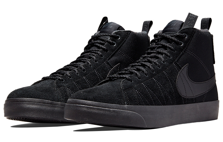 Кроссовки Nike SB Blazer Mid Premium, черный — фото 3