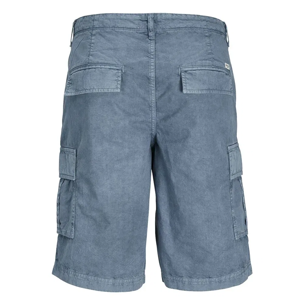 Шорты карго Cole Campaign Jack & Jones, синий — фото 2