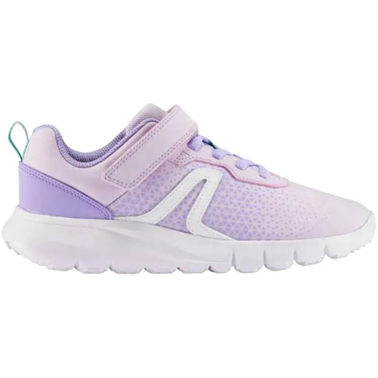 Детские кроссовки для повседневной носки DECATHLON, Light Lilac/Lavender/Snow — фото 3