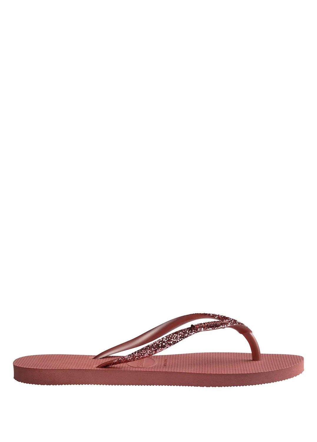 Вьетнамки Havaianas Slim Glitter, light green — фото 3