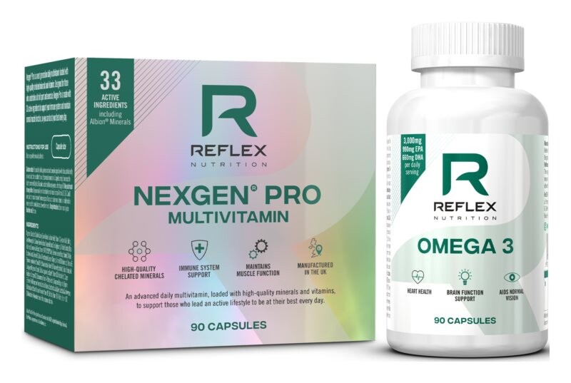 

Поддерживающие функции организма Reflex Nutrition Nexgen® PRO + Omega 3