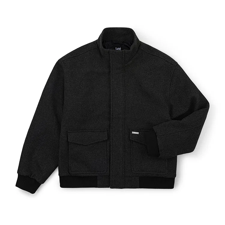 Детская куртка с воротником-стойкой Lee, Black