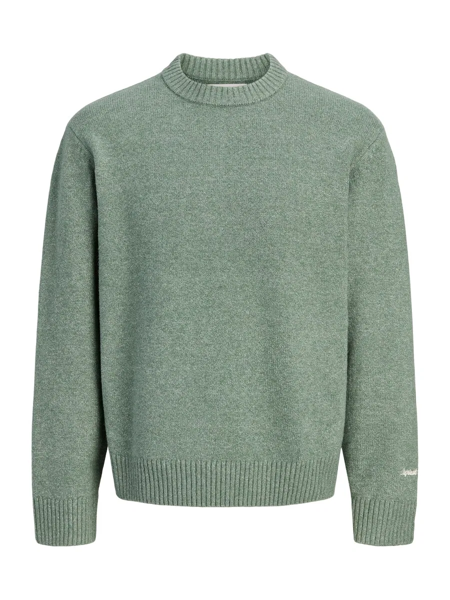 Детский свитер Jack & Jones Junior 'JORNORREBRO' пастельно-зеленого цвета